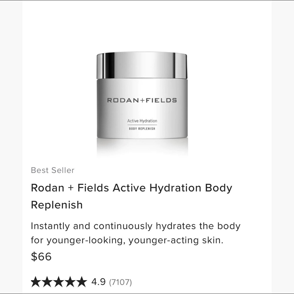 NIB Rodan + Fields Active Hydration Body Replenish-New packaging seen in… - Picture 4 of 7